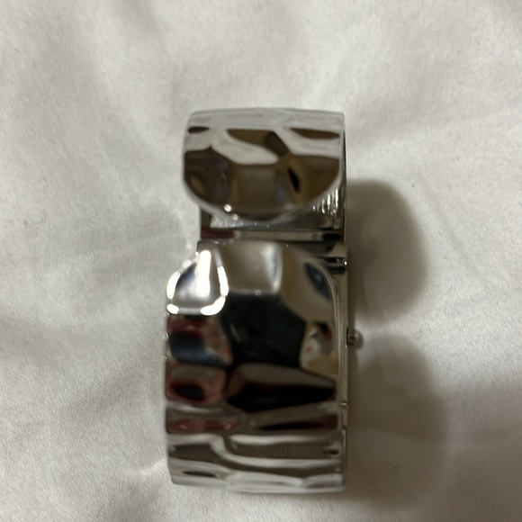 Silver watch bracelet quartz - Picture 2 of 3